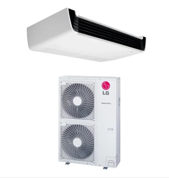 Aire Acondicionado LG Techo Inverter Frio Solo  Color Blanco