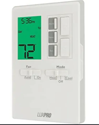 Termostatos programables verticales 5/2 day or 7 day  LUX PRO VERTI