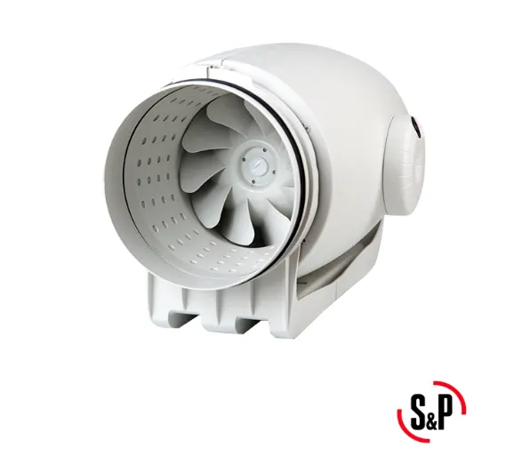 Ventiladores Helicocentrífugos IN-LINE Ultra silenciosos – TD-SILENT
